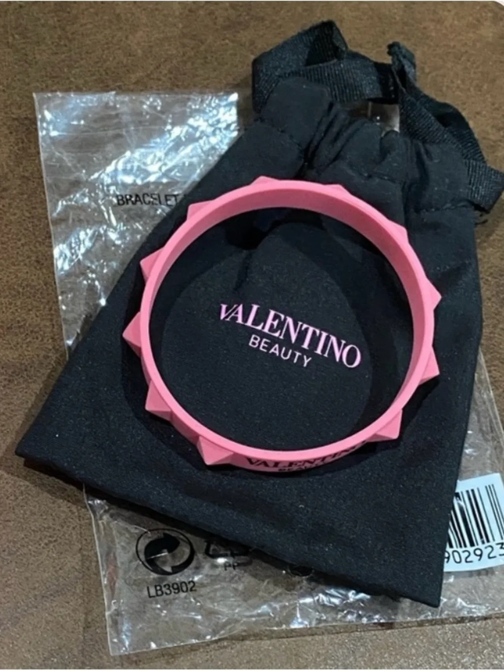 Valentino Beauty Pink Logo Headband